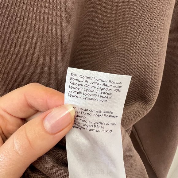 NWT FILIPPA K SWEATSHIRT (MINK) - Picture 6 of 9